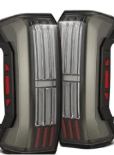 NOVA-Series Prismatic LED Taillights (Black) Toyota Tundra 2022-2024 AlphaRex USA                                     - 673000 - Image 6