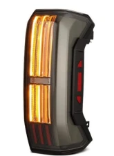 NOVA-Series Prismatic LED Taillights (Black) Toyota Tundra 2022-2024 AlphaRex USA                                     - 673000 - Image 3
