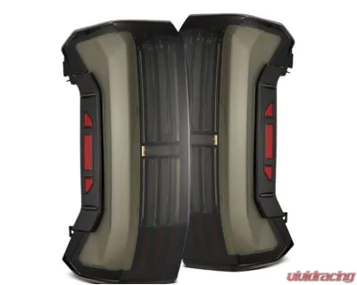NOVA-Series Prismatic LED Taillights (Alpha-Black) AlphaRex USA - 673001