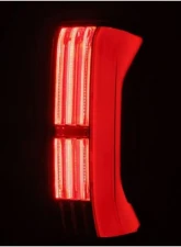NOVA-Series Prismatic LED Taillights (Black Red) Toyota Tundra 2022-2024 AlphaRex USA                                     - 673002 - Image 3