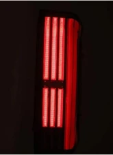 NOVA-Series Prismatic LED Taillights (Black Red) Toyota Tundra 2022-2024 AlphaRex USA                                     - 673002 - Image 5