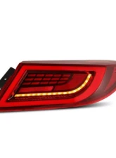LUXX-Series Taillights (Vivid Red) Subaru | Toyota 2022-2024 AlphaRex USA                                     - 675030 - Image 3