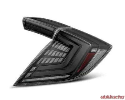 NOVA-Series Prismatic LED Taillights (Alpha-Black) Honda Civic 2017-2025 AlphaRex USA - 676000