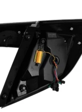 NOVA-Series Prismatic LED Taillights (Black Smoke) Honda Civic 2017-2021 AlphaRex USA                                     - 676010 - Image 2