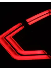 NOVA-Series Prismatic LED Taillights (Black Smoke) Honda Civic 2017-2021 AlphaRex USA                                     - 676010 - Image 5