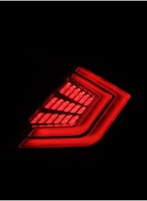 NOVA-Series Prismatic LED Taillights (Clear Smoke) Honda Civic 2017-2021 AlphaRex USA                                     - 676040 - Image 4