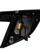 NOVA-Series Prismatic LED Taillights (Clear Smoke) Honda Civic 2017-2021 AlphaRex USA                                     - 676040 - Image 7