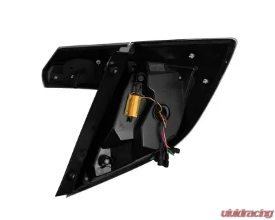 NOVA-Series Prismatic LED Taillights (Clear Smoke) Honda Civic 2017-2021 AlphaRex USA - 676040