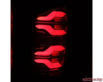 LUXX-Series Taillights (Black Red) Toyota Tacoma 2016-2023 AlphaRex USA - 680000