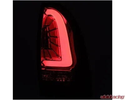 PRO-Series Taillights (Red Smoke) Toyota Tacoma 2005-2015 AlphaRex USA - 680040