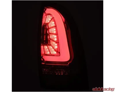 PRO-Series Taillights (Red Smoke) Toyota Tacoma 2005-2015 AlphaRex USA - 680040