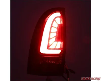 PRO-Series Taillights (Red Smoke) Toyota Tacoma 2005-2015 AlphaRex USA - 680040