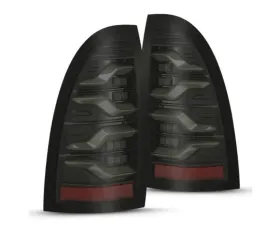LUXX-Series Taillights (Alpha-Black) Toyota Tacoma 2005-2015 AlphaRex USA