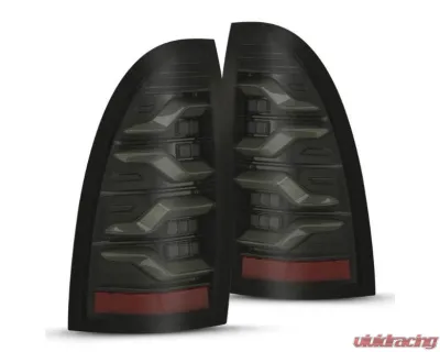LUXX-Series Taillights (Alpha-Black) Toyota Tacoma 2005-2015 AlphaRex USA - 680050
