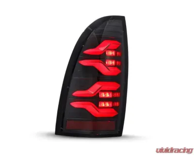 LUXX-Series Taillights (Alpha-Black) Toyota Tacoma 2005-2015 AlphaRex USA - 680050