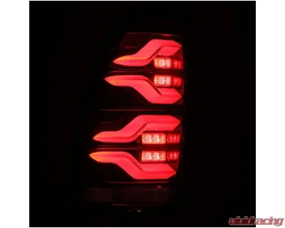 LUXX-Series Taillights (Alpha-Black) Toyota Tacoma 2005-2015 AlphaRex USA - 680050