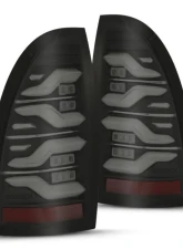 LUXX-Series Taillights (Black) Toyota Tacoma 2005-2015 AlphaRex USA                                     - 680060 - Image 4