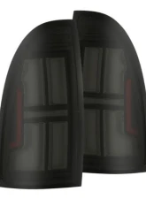 NOVA-Series Prismatic LED Taillights (Alpha-Black) Toyota Tacoma 2005-2015 AlphaRex USA                                     - 680062 - Image 6