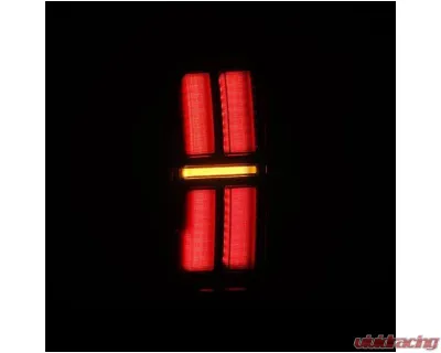 NOVA-Series Prismatic LED Taillights (Alpha-Black) Toyota Tacoma 2005-2015 AlphaRex USA - 680062
