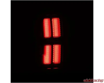 NOVA-Series Prismatic LED Taillights (Alpha-Black) Toyota Tacoma 2005-2015 AlphaRex USA - 680062