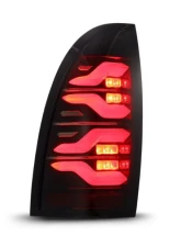 LUXX-Series Taillights (Black Red) Toyota Tacoma 2005-2015 AlphaRex USA                                     - 680070 - Image 3