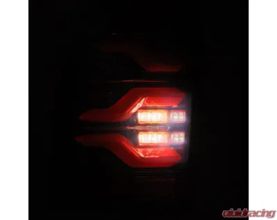 LUXX-Series Taillights (Black Red) Toyota Tacoma 2005-2015 AlphaRex USA - 680070