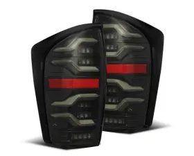 LUXX-Series Taillights (Alpha-Black) Toyota Tacoma 2016-2023 AlphaRex USA