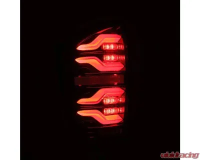 LUXX-Series Taillights (Alpha-Black) Toyota Tacoma 2016-2023 AlphaRex USA - 680080