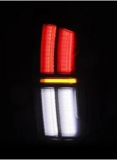 NOVA-Series Prismatic LED Taillights (Black) Toyota Tacoma 2016-2023 AlphaRex USA                                     - 680082 - Image 3