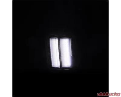 NOVA-Series Prismatic LED Taillights (Black) Toyota Tacoma 2016-2023 AlphaRex USA - 680082