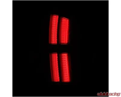 NOVA-Series Prismatic LED Taillights (Black) Toyota Tacoma 2016-2023 AlphaRex USA - 680082