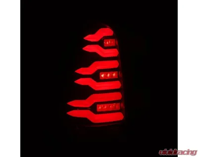 LUXX-Series Taillights (Black) Toyota 4Runner 2003-2009 AlphaRex USA - 690060