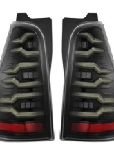 LUXX-Series Taillights (Alpha-Black) Toyota 4Runner 2003-2009 AlphaRex USA                                     - 690070 - Image 6