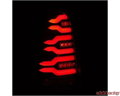LUXX-Series Taillights (Alpha-Black) Toyota 4Runner 2003-2009 AlphaRex USA - 690070