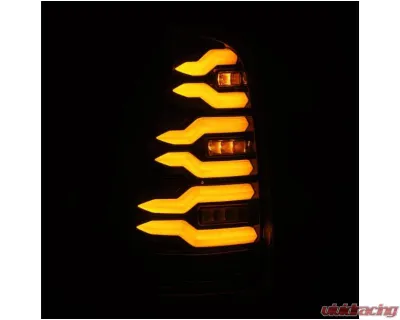 LUXX-Series Taillights (Alpha-Black) Toyota 4Runner 2003-2009 AlphaRex USA - 690070