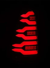 LUXX-Series Taillights (Black Red) Toyota 4Runner 2003-2009 AlphaRex USA                                     - 690080 - Image 4