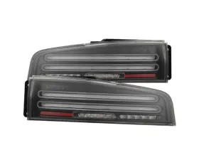 Twin-Loop NOVA-Series Prismatic LED Taillights (Black) AlphaRex USA