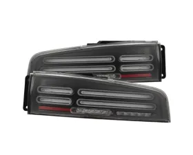 Quad-Loop NOVA-Series Prismatic LED Taillights (Black) AlphaRex USA