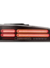 Quad-Loop Style NOVA-Series Prismatic LED Taillights (Alpha-Black) AlphaRex USA                                     - 691022 - Image 3