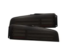 Quad-Loop Style NOVA-Series Prismatic LED Taillights (Alpha-Black) AlphaRex USA