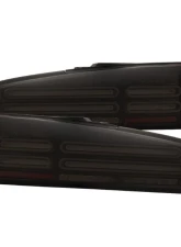 Quad-Loop Style NOVA-Series Prismatic LED Taillights (Alpha-Black) AlphaRex USA                                     - 691022 - Image 6