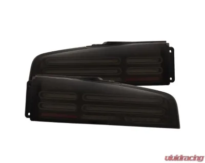 Quad-Loop Style NOVA-Series Prismatic LED Taillights (Alpha-Black) AlphaRex USA - 691022