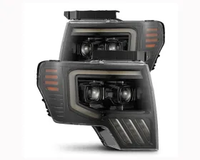 LUXX-Series Headlights (Alpha.-Black) AlphaRex USA