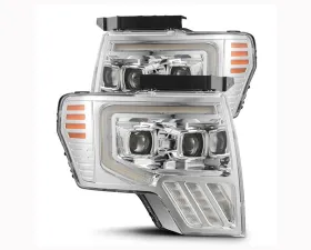 LUXX-Series Headlights (Chrome) AlphaRex USA