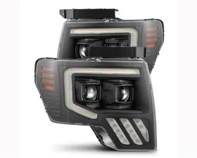 LUXX-Series Headlights (Black) AlphaRex USA