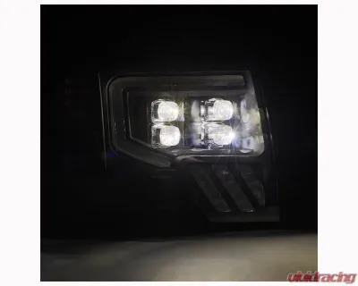 NOVA-Series Headlights (Jet Black) AlphaRex USA - 880093