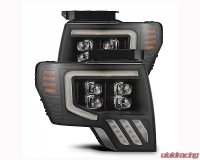 NOVA-Series Headlights (Black) AlphaRex USA - 880095