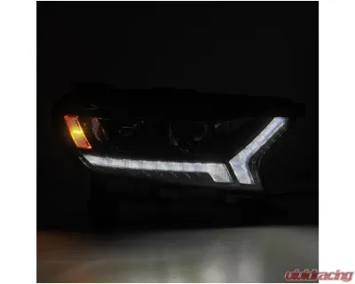 PRO-Series Headlights (Alpha-Black) Ford Ranger 2019-2023 AlphaRex USA - 880119