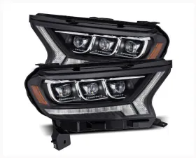 NOVA-Series Headlights (Black) AlphaRex USA