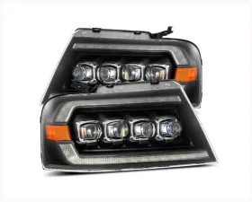 NOVA-Series Headlights (Black) AlphaRex USA